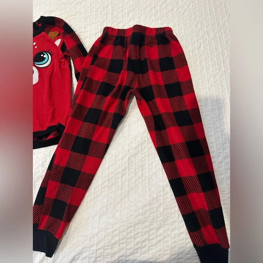 Reindeer Christmas pajama size 7/8
